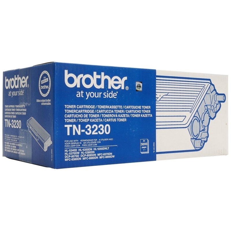 Toner Original Brother Black, TN3230, pentru HL-5340|5350|5380|DCP-8070|8085|MFC-8370|8380|8880, 3K,"TN3230"