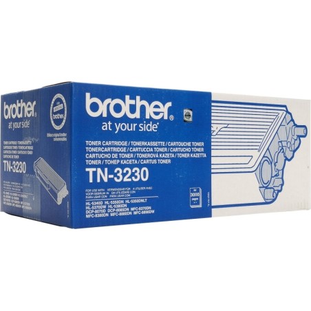 Toner Original Brother Black, TN3230, pentru HL-5340|5350|5380|DCP-8070|8085|MFC-8370|8380|8880, 3K,"TN3230"