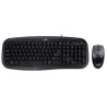 KIT wired GENIUS USB, tastatura 104 taste (concave) + mouse optic 1000dpi, 3 butoane, black, "Smart KM-200", SmartGenius app "31