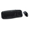 KIT wired GENIUS USB, tastatura 104 taste (concave) + mouse optic 1000dpi, 3 butoane, black, "Smart KM-200", SmartGenius app "31