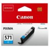 Cartus Cerneala Original Canon Cyan, CLI-571C, pentru Pixma MG5750|MG5751|MG6850|MG6851|MG7750|MG7751|MG7752|TS5050|TS5051|TS505