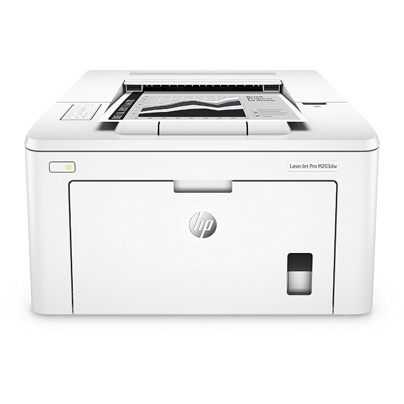 Imprimanta Laser Mono HP M203DW, A4, Functii: Impr., Viteza de Printare Monocrom: 28ppm, Viteza de printare color: , Conectivita