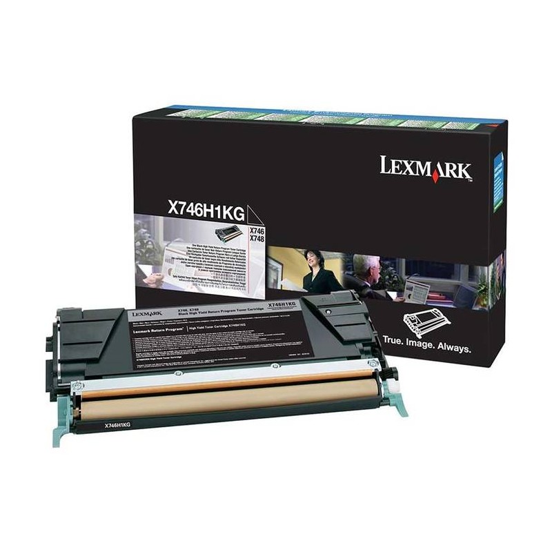 Toner Original Lexmark Black, X746H1KG, pentru X746|X748, 12K, (timbru verde 1.2 lei) , "X746H1KG"
