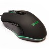 MOUSE  Spacer - gaming, gaming, cu fir, USB, optic, 7200 dpi, butoane/scroll 6/1, iluminare, negru, "SP-GM-01" (timbru verde 0.1