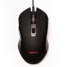MOUSE  Spacer - gaming, gaming, cu fir, USB, optic, 7200 dpi, butoane/scroll 6/1, iluminare, negru, "SP-GM-01" (timbru verde 0.1
