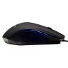 MOUSE  Spacer, PC sau NB, cu fir, USB, optic, 1000 dpi, butoane/scroll 3/1, iluminare, negru, "SPMO-M20" (timbru verde 0.18 lei)