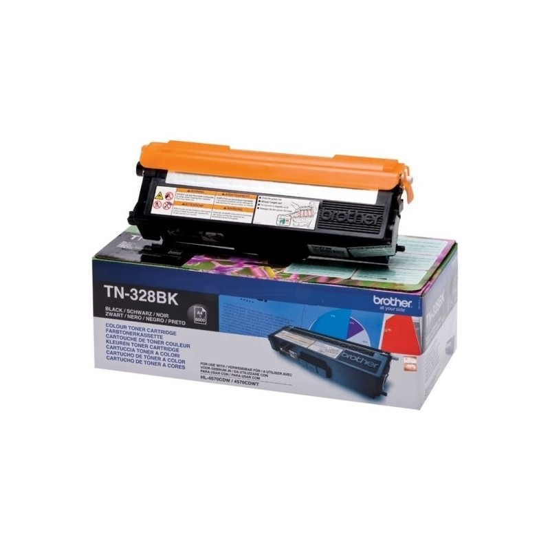Toner Original Brother Black, TN328BK, pentru HL-4570|MFC-9970|9270, 6K,"TN328BK"
