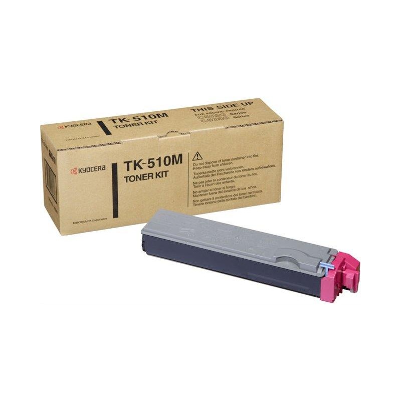 Toner Original Kyocera Magenta, TK-510M, pentru FS-C5020|C5025|C5030, 8K, (timbru verde 1.2 lei) , "TK-510M"
