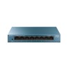 SWITCH TP-LINK  8 porturi Gigabit LiteWave carcasa metalica "LS108G" (timbru verde 2 lei)