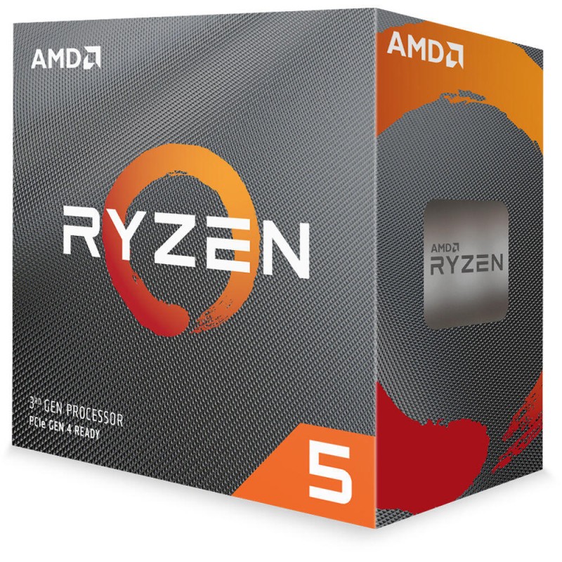 CPU AMD, skt. AM4 AMD Ryzen 5, 3600, frecventa 3.6 GHz, turbo 4.2 GHz, 6 nuclee, putere 65 W, cooler, "100-100000031BOX"