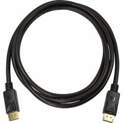 CABLU video LOGILINK, DisplayPort (T) la DisplayPort (T), 2m, conectori auriti, rezolutie maxima 8K (7680 x 4320) la 60 Hz, negr