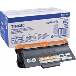 Toner Original Brother Black, TN3380, pentru HL-6180|5440|5470|DCP-8250|8110|MFC-8950|8510|8520, 8K,"TN3380"