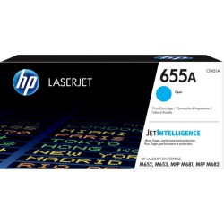 Toner Original HP Cyan, nr.655A, pentru Color LaserJet M652|M653|M681|M682, 10.5K, (timbru verde 1.2 lei) , "CF451A"
