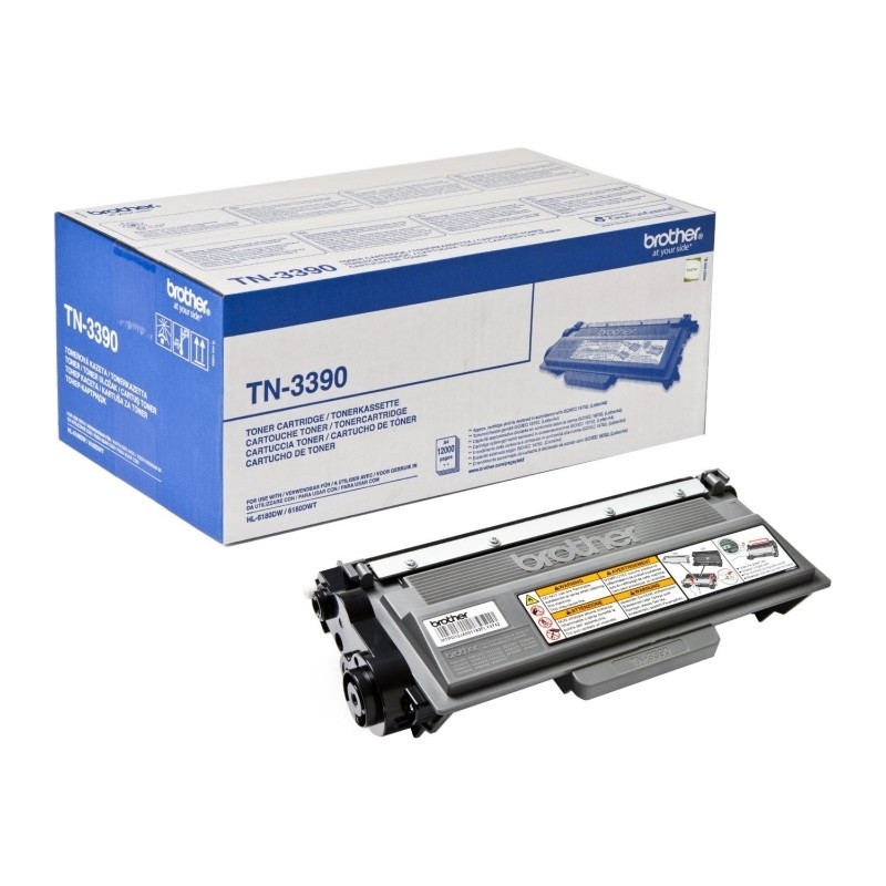 Toner Original Brother Black, TN3390, pentru HL-6180|MFC-8950|8520, 12K,"TN3390"