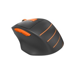 MOUSE A4tech, "FG30", gaming, wireless, 2.4GHz, optic, 2000 dpi, butoane/scroll 6/1, , negru / portocaliu, 45507106 "FG30 Orange