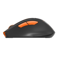 MOUSE A4tech, "FG30", gaming, wireless, 2.4GHz, optic, 2000 dpi, butoane/scroll 6/1, , negru / portocaliu, 45507106 "FG30 Orange