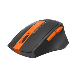 MOUSE A4tech, "FG30", gaming, wireless, 2.4GHz, optic, 2000 dpi, butoane/scroll 6/1, , negru / portocaliu, 45507106 "FG30 Orange