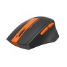 MOUSE A4tech, "FG30", gaming, wireless, 2.4GHz, optic, 2000 dpi, butoane/scroll 6/1, , negru / portocaliu, 45507106 "FG30 Orange