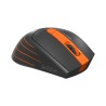 MOUSE A4tech, "FG30", gaming, wireless, 2.4GHz, optic, 2000 dpi, butoane/scroll 6/1, , negru / portocaliu, 45507106 "FG30 Orange
