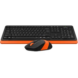 Kit TASTATURA si Mouse A4TECH, "Fstyler FG10+FGK10", wireless, 104 taste format standard, mouse 2000dpi, 4/1 butoane, negru &amp