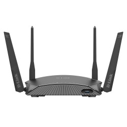 ROUTER D-LINK wireless 2600Mbps, 4 porturi Gigabit, antene interne, Dual Band AC2600 (1732/800Mbps), 1xUSB3.0, "DIR-2660" (timbr