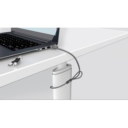 CABLU securitate KENSINGTON pt. notebook slot standard,cheie standard,conectare directa,1.8m, cablu otel ultra-carbon,permite pi