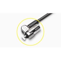 CABLU securitate KENSINGTON pt. notebook slot standard,cheie standard,conectare directa,1.8m, cablu otel ultra-carbon,permite pi