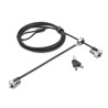 CABLU securitate KENSINGTON pt. notebook slot Nano,cheie standard,conectare directa,1.8m,cablu otel carbon,5mm,permite pivotare 
