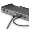 CABLU securitate KENSINGTON pt. notebook slot Nano,cheie standard,conectare directa,1.8m,cablu otel carbon,5mm,permite pivotare 