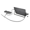 CABLU securitate KENSINGTON pt. notebook slot Nano,cheie standard,conectare directa,1.8m,cablu otel carbon,5mm,permite pivotare 
