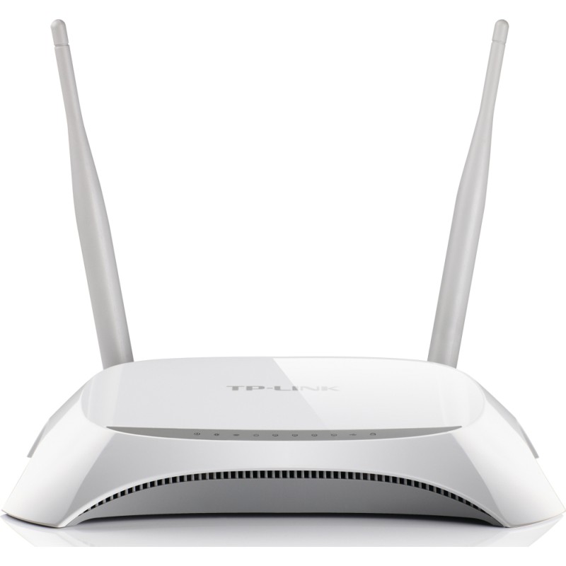 ROUTER TP-LINK wireless. portabil, 3G 300Mbps, 4 porturi 10/100Mbps, compatibil UMTS/HSPA/EVDO, 3G USB modem, 3G/WAN failover, 2