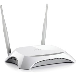 ROUTER TP-LINK wireless. portabil, 3G 300Mbps, 4 porturi 10/100Mbps, compatibil UMTS/HSPA/EVDO, 3G USB modem, 3G/WAN failover, 2