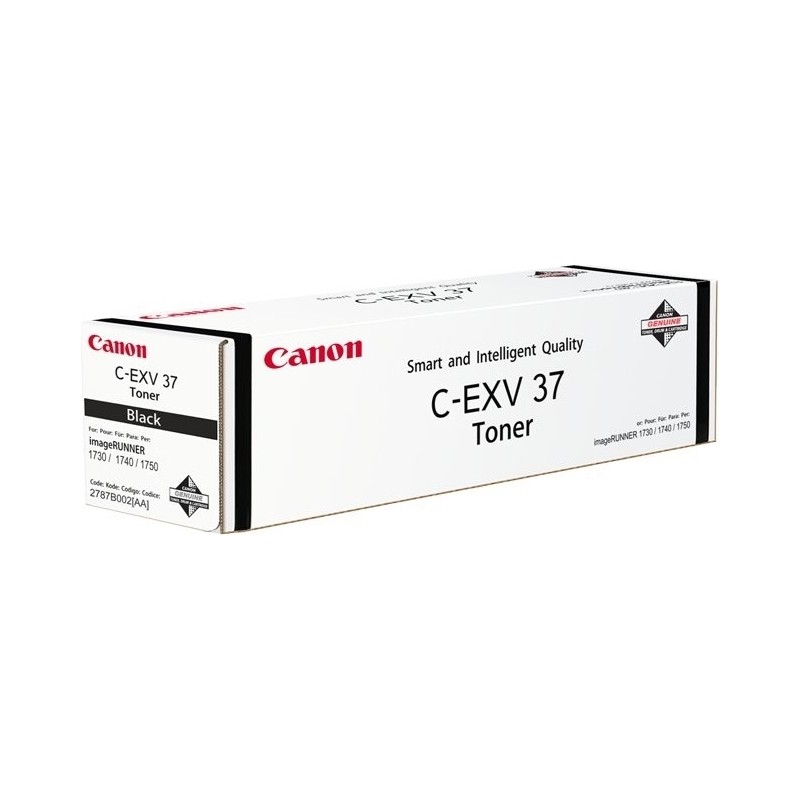 Toner Original Canon Black, EXV37, pentru IR 1730I|IR 1740I|IR 1750I, 15.1K,NOPP, "CF2787B002AA"