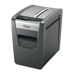 Distrugator manual documente MOMENTUM subtire X312-SL, 12 coli, P3, cross-cut (tip confeti) Rexel "2104574EU" (timbru verde 40 l