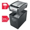 Distrugator manual documente MOMENTUM subtire X312-SL, 12 coli, P3, cross-cut (tip confeti) Rexel "2104574EU" (timbru verde 40 l