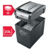 Distrugator manual documente MOMENTUM subtire X410-SL, 10 coli, P4, cross-cut (tip confeti) Rexel "2104573EU" (timbru verde 11 l