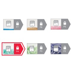 Distrugator manual documente MOMENTUM subtire X410-SL, 10 coli, P4, cross-cut (tip confeti) Rexel "2104573EU" (timbru verde 11 l