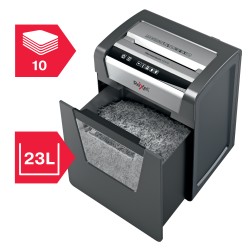 Distrugator manual documente MOMENTUM M510, 10 coli, P5, micro-cut (tip particule) Rexel "2104575EU" (timbru verde 11 lei)