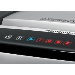 Distrugator manual documente MOMENTUM M515, 15 coli, P5, micro-cut (tip particule) Rexel "2104577EU" (timbru verde 40 lei)