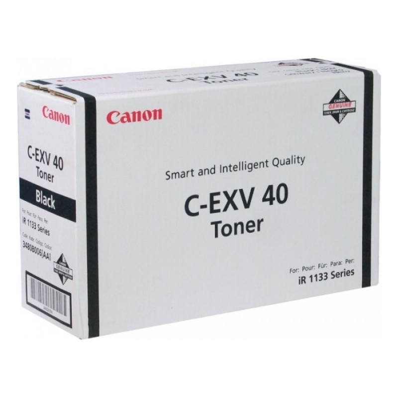 Toner Original Canon Black, EXV40, pentru IR 1133|IR 1133A|IR 1133IF, 6K,NOPP, "CF3480B006AA"