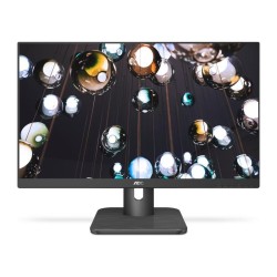 MONITOR AOC 23.8", home, office, IPS, Full HD (1920 x 1080), Wide, 250 cd/mp, 5 ms, HDMI, DisplayPort, VGA, "24E1Q" (timbru verd