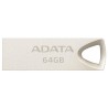 MEMORIE USB 2.0 ADATA 64 GB, clasica, carcasa aliaj zinc, argintiu, "AUV210-64G-RGD" (timbru verde 0.03 lei)