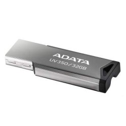 MEMORIE USB 3.2 ADATA 32 GB, clasica, carcasa metalica, argintiu, "AUV350-32G-RBK" (timbru verde 0.03 lei)