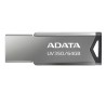 MEMORIE USB 3.2 ADATA 64 GB, clasica, carcasa metalica, argintiu, "AUV350-64G-RBK" (timbru verde 0.03 lei)