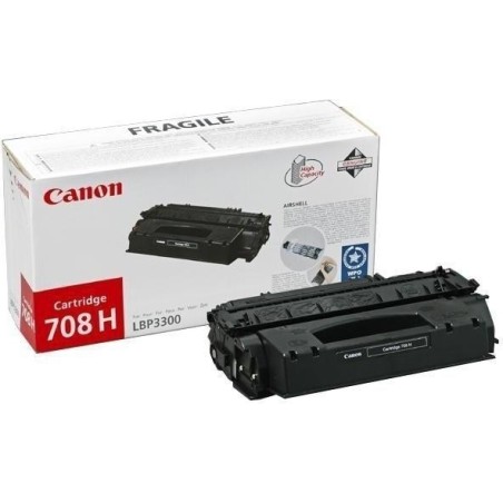 Toner Original Canon Black, CRG-708H, pentru LBP-3300|LBP-3360, 2.5K, (timbru verde 1.2 lei) , "CR0917B002AA"