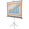 ECRAN proiectie  NOBO, manual, format 4 : 3, fixare trepied, 150 x 114 cm, "1902395"