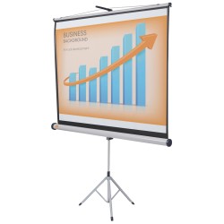 ECRAN proiectie  NOBO, manual, format 4 : 3, fixare trepied, 150 x 114 cm, "1902395"