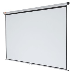 ECRAN proiectie  NOBO, manual, format 16 : 10, fixare perete | tavan, 175 x 109 cm, "1902392W"