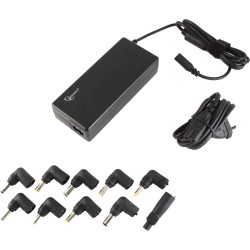 ALIMENTATOR Notebook Universal AC-DC, GEMBIRD, 90W - tensiuni 15V/16V/18V/19V/19.5V/20V DC la 4.5 A max, protectie la supratensi