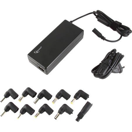 ALIMENTATOR Notebook Universal AC-DC, GEMBIRD, 90W - tensiuni 15V/16V/18V/19V/19.5V/20V DC la 4.5 A max, protectie la supratensi